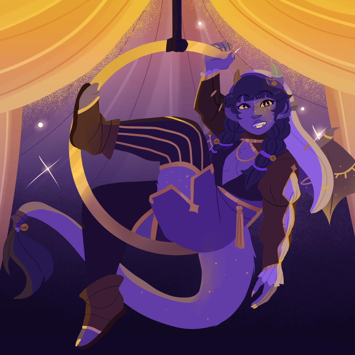 Artfight attack, character belongs to Snejkha