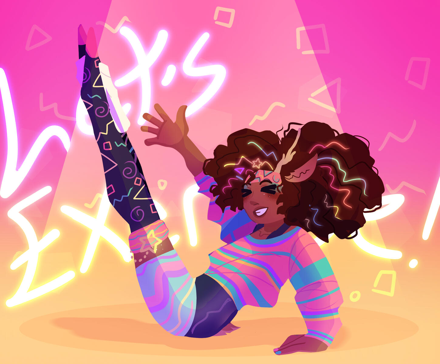 Artfight attack, character belongs to postalservice17