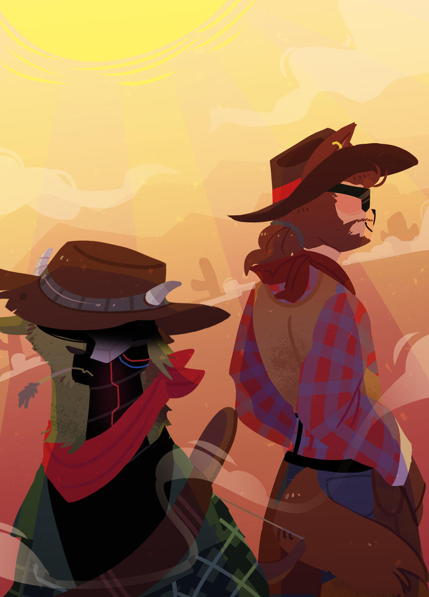 Hermicraft (Docm77 and Rendog) Fanart