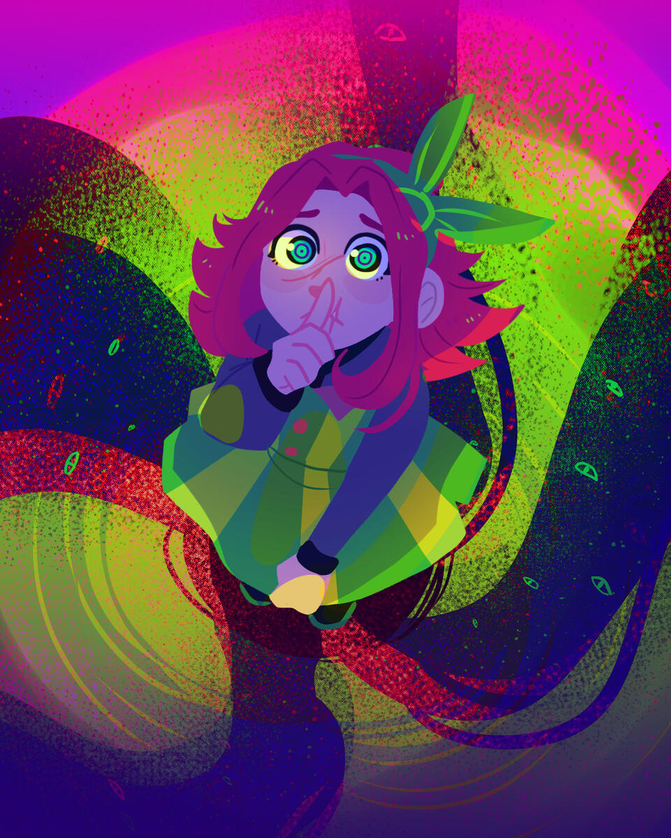 Artfight attack, character belongs to Inemisol